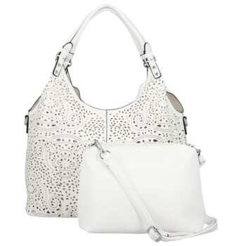 Dámský set kabelek bílý - Firenze Heidi