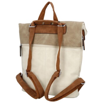 Dámský kabelko/batoh krémový - Coveri Ebba