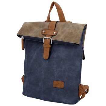 Dámský kabelko/batoh tmavě modrý - Coveri Ebba