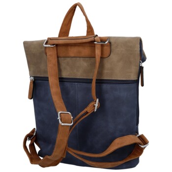 Dámský kabelko/batoh tmavě modrý - Coveri Ebba