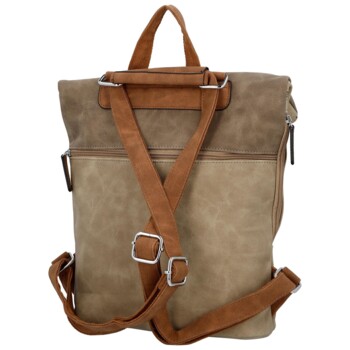 Dámský kabelko/batoh béžový - Coveri Ebba