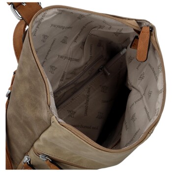 Dámský kabelko/batoh béžový - Coveri Ebba