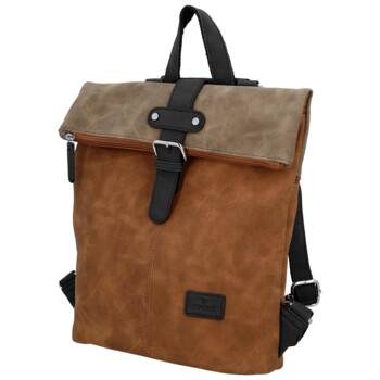 Dámský kabelko/batoh hnědý - Coveri Ebba