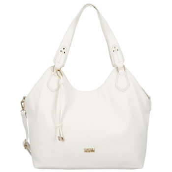 Dámská kabelka na rameno bílá - Coveri Kaela