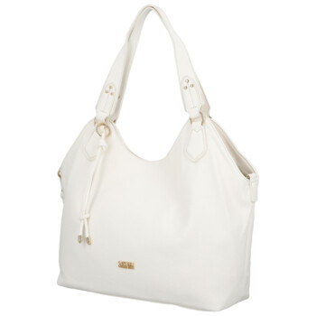 Dámská kabelka na rameno bílá - Coveri Kaela