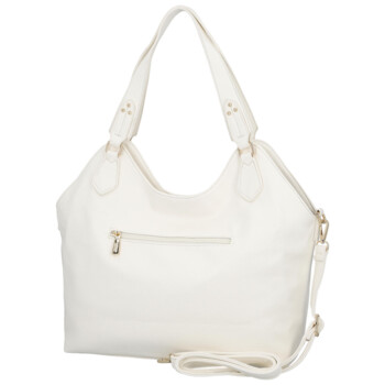 Dámská kabelka na rameno bílá - Coveri Kaela