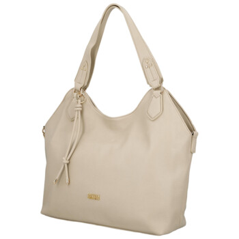 Dámská kabelka na rameno béžová - Coveri Kaela