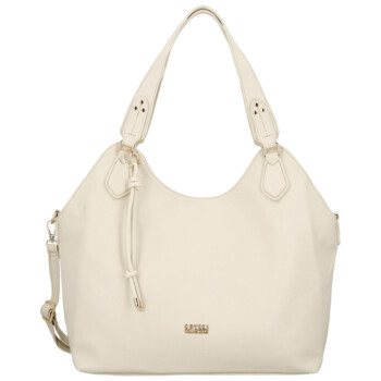 Dámská kabelka na rameno krémová - Coveri Kaela