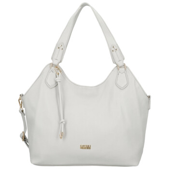 Dámská kabelka na rameno světle šedá - Coveri Kaela