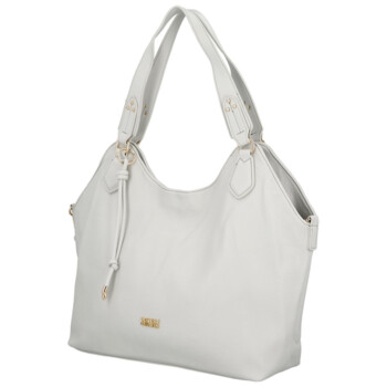 Dámská kabelka na rameno světle šedá - Coveri Kaela