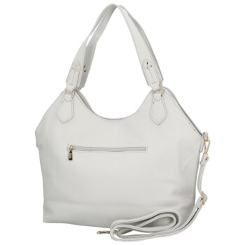 Dámská kabelka na rameno světle šedá - Coveri Kaela