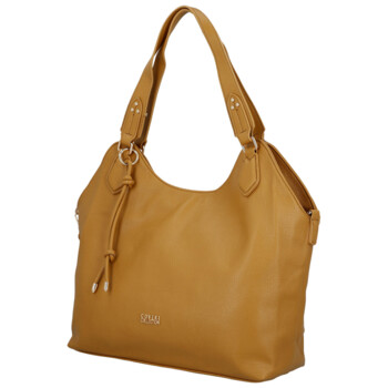 Dámská kabelka na rameno camel - Coveri Kaela