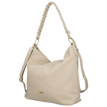 Dámská kabelka na rameno béžová - Coveri Kadri