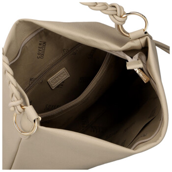 Dámská kabelka na rameno béžová - Coveri Kadri