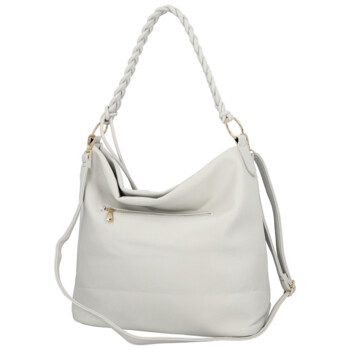 Dámská kabelka na rameno světle šedá - Coveri Kadri