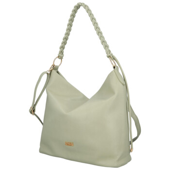 Dámská kabelka na rameno světle zelená - Coveri Kadri