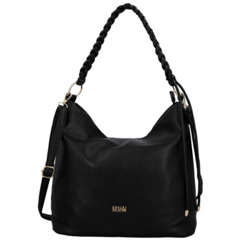 Dámská kabelka na rameno černá - Coveri Kadri