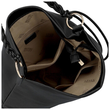 Dámská kabelka na rameno černá - Coveri Kadri