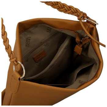 Dámská kabelka na rameno camel - Coveri Kadri