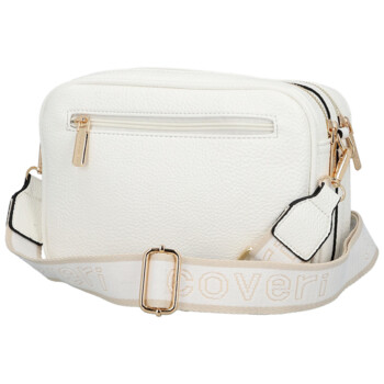 Dámská crossbody kabelka bílá - Coveri Flori
