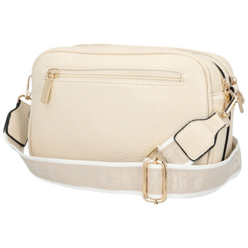 Dámská crossbody kabelka krémová - Coveri Flori