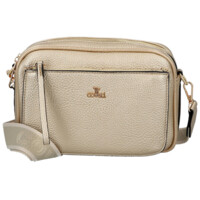 Dámská crossbody kabelka zlatá - Coveri Flori