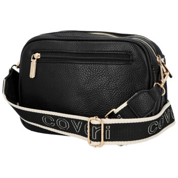 Dámská crossbody kabelka černá - Coveri Flori