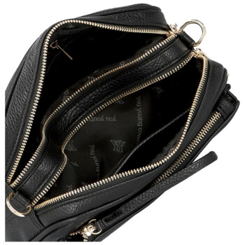 Dámská crossbody kabelka černá - Coveri Flori