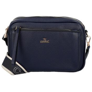 Dámská crossbody kabelka tmavě modrá - Coveri Flori