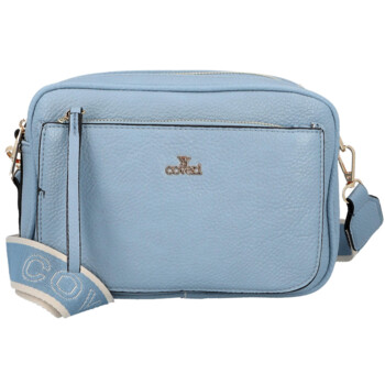 Dámská crossbody kabelka světle modrá - Coveri Flori