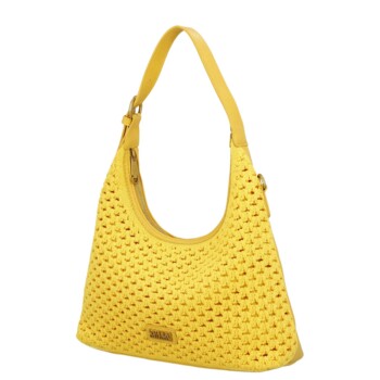 Dámská kabelka na rameno žlutá - Coveri Renagi