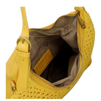 Dámská kabelka na rameno žlutá - Coveri Renagi