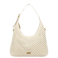 Dámská kabelka na rameno krémová - Coveri Renagi