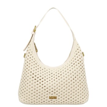Dámská kabelka na rameno krémová - Coveri Renagi