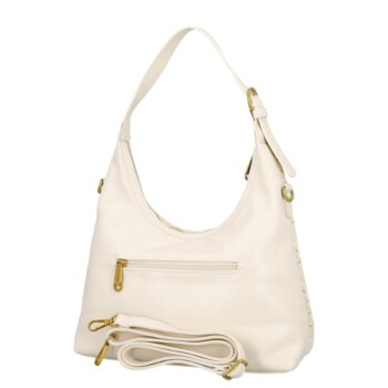 Dámská kabelka na rameno krémová - Coveri Renagi