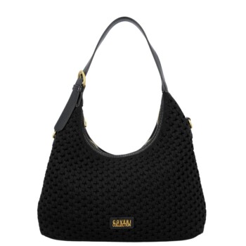 Dámská kabelka na rameno černá - Coveri Renagi