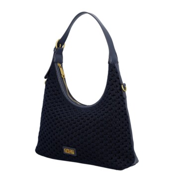 Dámská kabelka na rameno tmavě modrá - Coveri Renagi