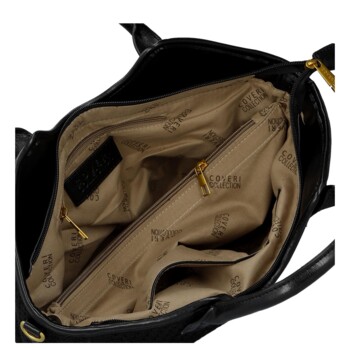 Dámská kabelka do ruky černá - Coveri Karis