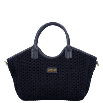 Dámská kabelka do ruky tmavě modrá - Coveri Karis