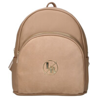 Dámský batoh tmavě béžový - Laura Biaggi Marlis