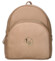Dámský batoh tmavě béžový - Laura Biaggi Marlis
