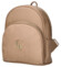 Dámský batoh tmavě béžový - Laura Biaggi Marlis