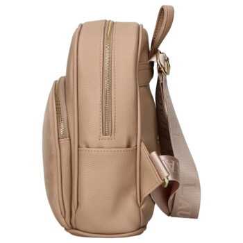 Dámský batoh tmavě béžový - Laura Biaggi Marlis