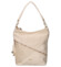 Dámská kabelka na rameno béžová - Laura Biaggi Lysa