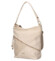 Dámská kabelka na rameno béžová - Laura Biaggi Lysa