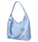 Dámská kabelka přes rameno světle modrá - Laura Biaggi Laiwa