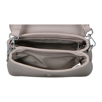 Dámská crossbody kabelka šedá - Firenze Sigy