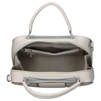 Dámská kabelka do ruky krémová - Firenze Kanike