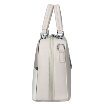 Dámská kabelka do ruky krémová - Firenze Kanike