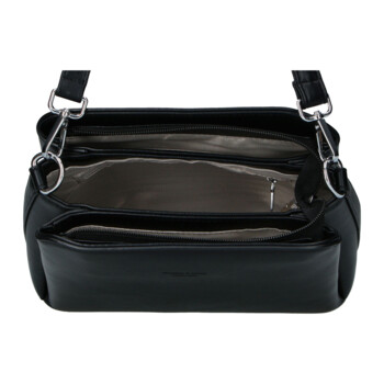 Dámská crossbody kabelka černá - Firenze Wilma